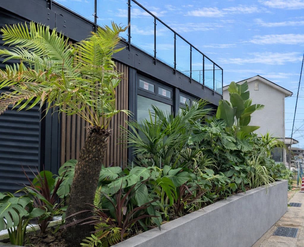 店舗植栽